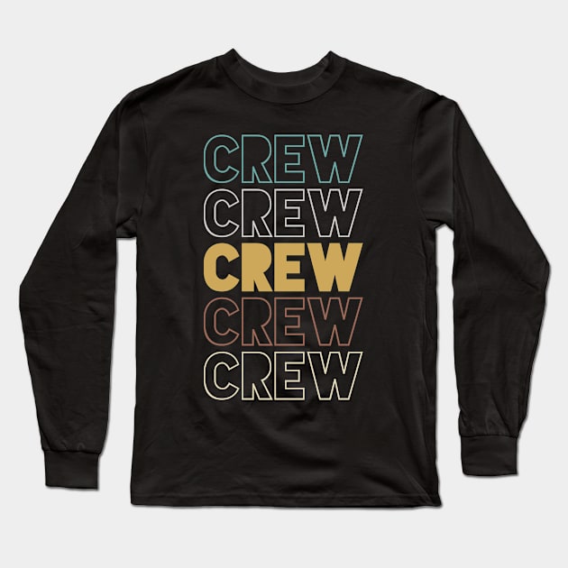 Crew Long Sleeve T-Shirt by Hank Hill